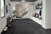 Legions Midnight Montage Black 24x48 Matte Porcelain Tile