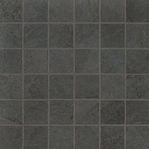 Legions Midnight Montage 2x2 Matte Porcelain Mosaic Tile