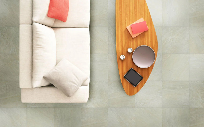 Legions Quartz White 2x2 Matte Porcelain Mosaic Tile