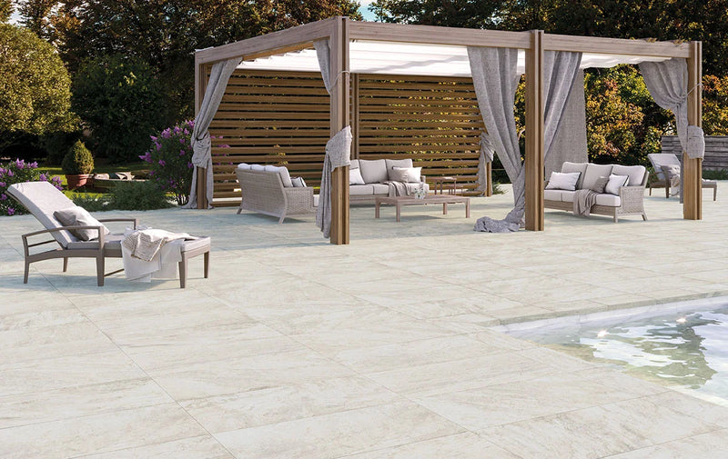 Legions Quartz White 24x48 Matte Porcelain Tile