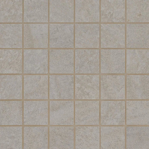 Legions Quartz White 2x2 Matte Porcelain Mosaic Tile