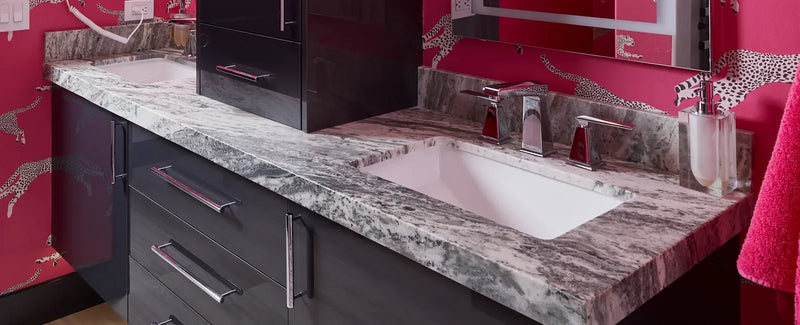 Fantasy Brown 12x24 Satin Marble Tile