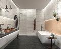 Leonardo Black 23.6x23.6 Porcelain Tile