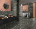 Leonardo Black 23.6x23.6 Porcelain Tile