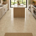 Light Emprador Marble Tile 12x12 Polished — Kitchen floor