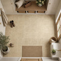 Light Emprador Marble Tile 12x12 Polished — Mudroom floor