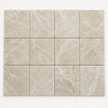 Light Emprador Marble Tile 6x6 Tumbled close-up