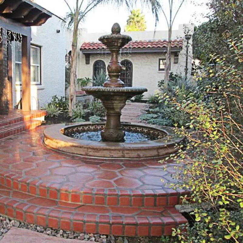 Lincoln Hexagon 12x12 Natural Terracota Paver