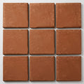 Lincoln Stair Coping Corner 12x12 Natural Terracota Paver close-up