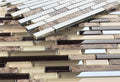 Linear Glass City Mosaic