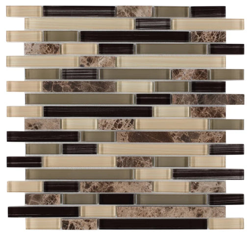 Linear Glass City Mosaic