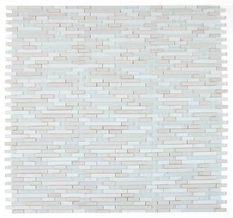 Linear Loft 11.75x11.75 Glass Mosaic