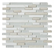 Linear Loft 11.75x11.75 Glass Mosaic
