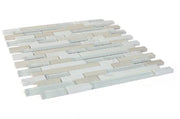 Linear Loft 11.75x11.75 Glass Mosaic