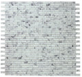 Linear Glass Watercolor Dawn 11.75x11.75 Square Glass Mosaic Tile