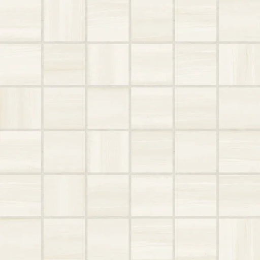 Linear Stone Beige 2x2 Honed Porcelain Mosaic