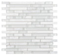 Linear Victory 11.75x12 Glass Mosaic