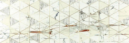 Lionela White 11.8x35.4 Porcelain Tile