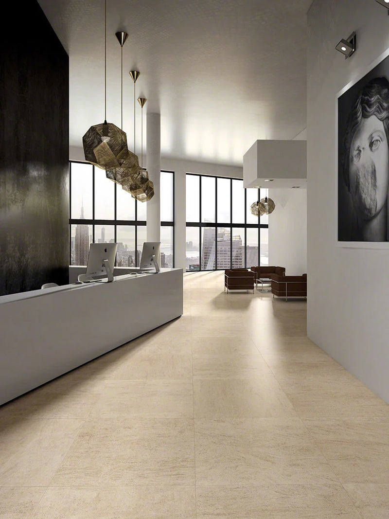 Livingstyle Beige 18x36 Matte Porcelain Tile