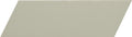 Lloyd 2x8 Chevron LEFT Gloss Grey Ceramic Wall Tile