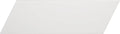 Lloyd 2x8 Chevron LEFT Gloss White Ceramic Wall Tile
