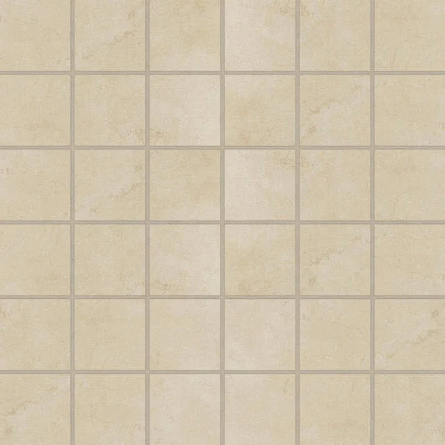 Loft Almond 2x2 12x12 Sheet Honed Porcelain Mosaic