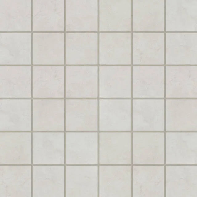 Loft Soft Grey 2x2 Honed Stone Mosaic