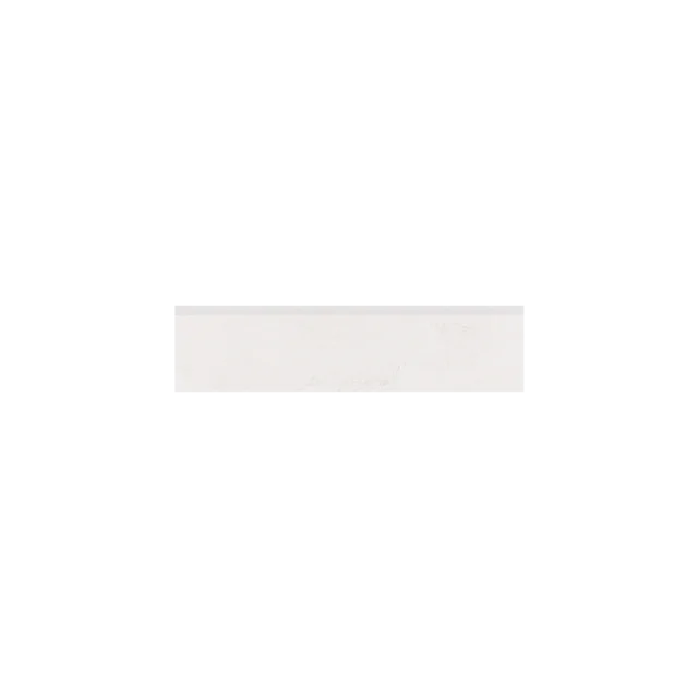 Loft White 12x3 Honed Bullnose Porcelain Trim