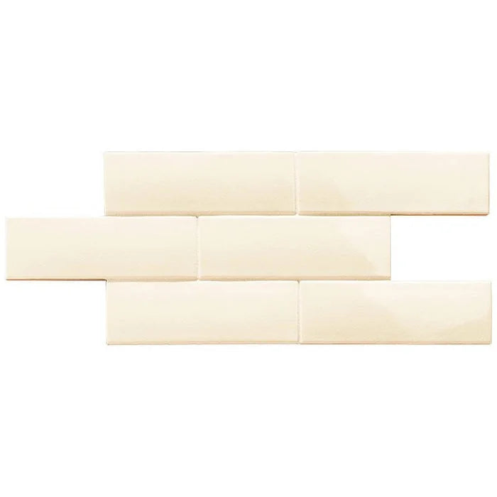 LondonWall Bone 03x8.7 Gloss Ceramic Wall Tile