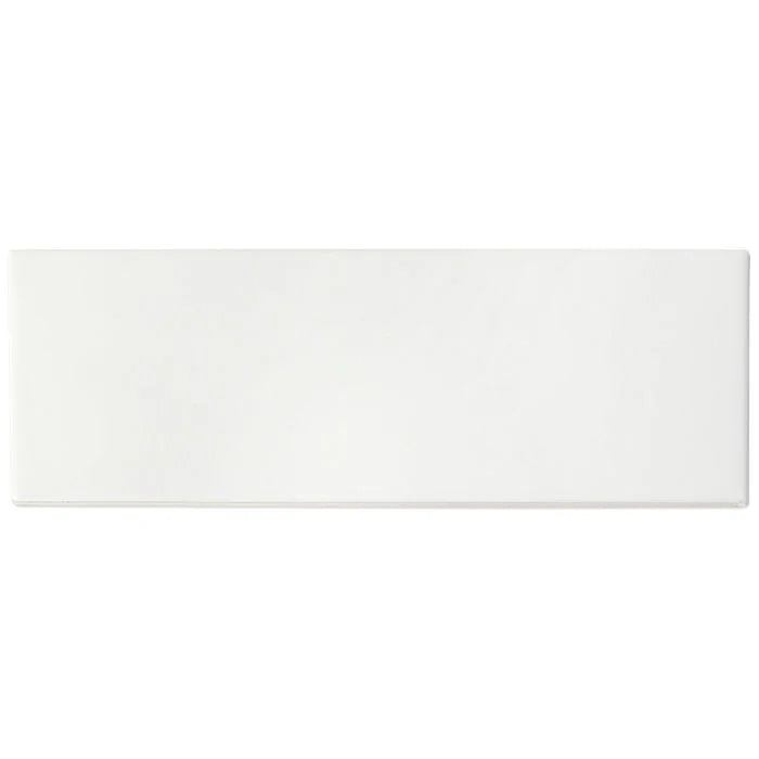 LondonWall MatteWhite 03x8.7 Matte Ceramic Wall Tile