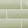 LondonWall Sage 0.625x12 Gloss Ceramic Demi-Bullnose Wall Trim