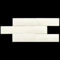 LondonWall White 03x8.7 Glossy Ceramic Wall Tile