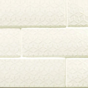 LondonWall White 03x8.7 Glossy Ceramic Wall Tile