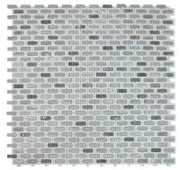 Louvre Aztec Blue 10.25x11.25 Mosaic