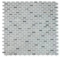 Louvre Aztec Blue 10.25x11.25 Mosaic