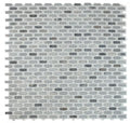 Louvre Aztec Blue 10.25x11.25 Mosaic