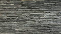 Close-up of Grey Rock Rock Face 6 x 24 Mesh Back Ledger Panel, in Grey tones.