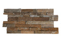 Close-up of Natural Stone Grand Canyon Peak Split Face 6 x 24 Flat Panel Stone Veneer, in Natural tones.