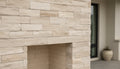 Close-up of Haisa Splitface Stone Split Face 6 x 18 x 6 (2 Pc) Dog Ear Corner Stone Veneer, in Haisa Splitface tones.