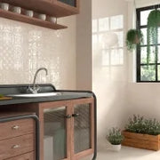 Lucciola Hueso 5.9x5.9 Matte Ceramic Tile