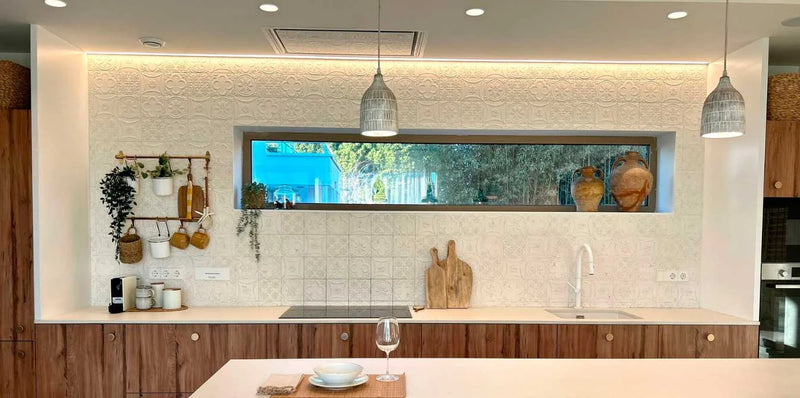 Lucciola Yeso 5.9x5.9 Matte Ceramic Tile