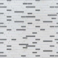 Lucid Sky Interlocking Pattern 0.16 Inch Glass Metal Blend Mosaic Tile