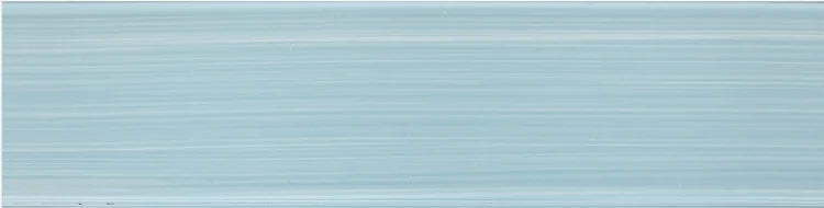 Lucy Blue Painting 4x16 Glass Mosaic