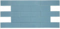 Lucy Casale Blue 4x16 Glass Mosaic