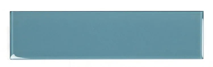 Lucy Casale Blue 4x16 Glass Mosaic