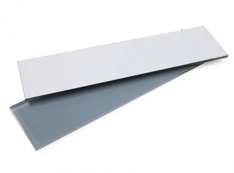 Lucy Pewter 4x16 Glass Mosaic