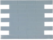 Lucy Pewter 4x16 Glass Mosaic