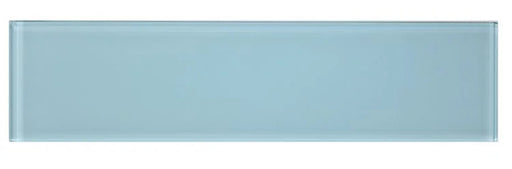 Lucy Teal 4x16 Glass Mosaic