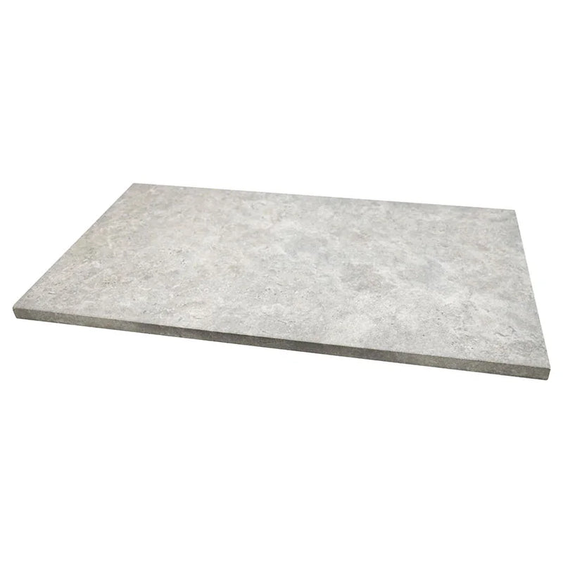 Lunar Silver 13x24 Eased Matte Porcelain Pool Coping