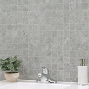 Lunar Silver 24x48 Matte Porcelain Tile